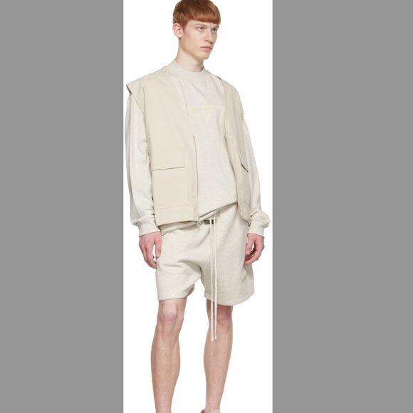 Fear of God ESSENTIALS Off-White 1977 Long Sleeve T-Shirt (Size Men's XS) - Picture 3 of 8